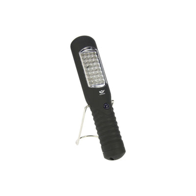 LED Looplamp op batterijen met magneet - Draadloos - Koud wit licht - Zwart