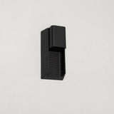 Applique murale LED extérieure avec douille GU10 - Rayures - Rimini - IP44 - Anthracite