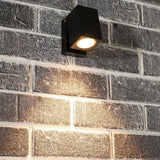 LED's Light applique extérieure LED inclinable - Douille GU10 - IP44 - Noir - Modèle Lucca