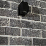 LED's Light applique extérieure LED inclinable - Douille GU10 - IP44 - Noir - Modèle Lucca