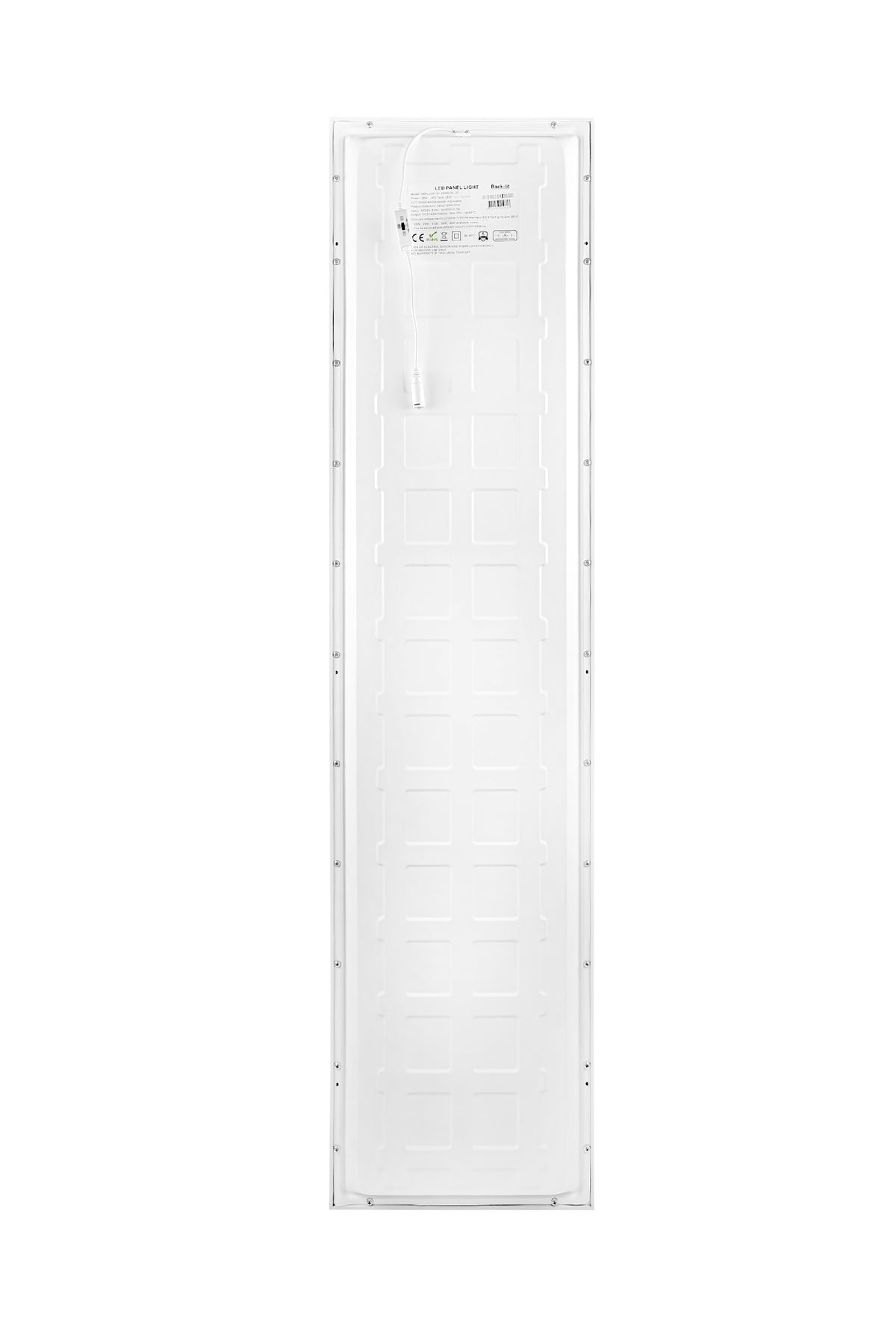 Achterkant LED paneel 30x120 met driver
