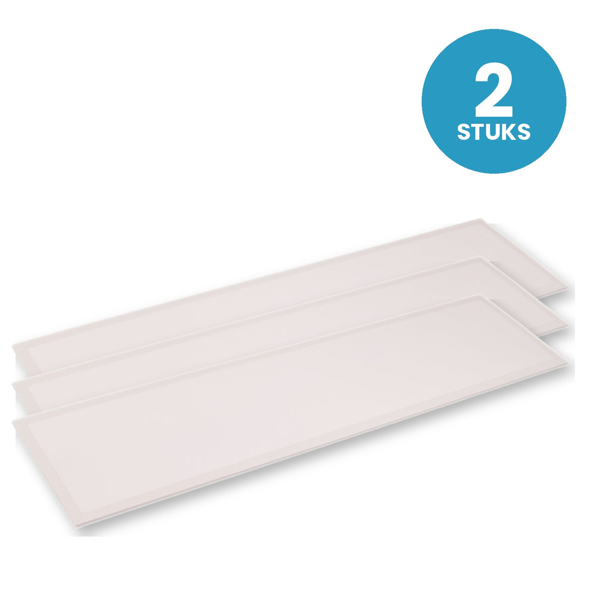 Backlit LED paneel 30x120 - 2 stuks