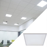 Panneau LED 60x60 cm – 3450 lumens – 35 W – Blanc chaud 3000 K – UGR19 – Driver inclus