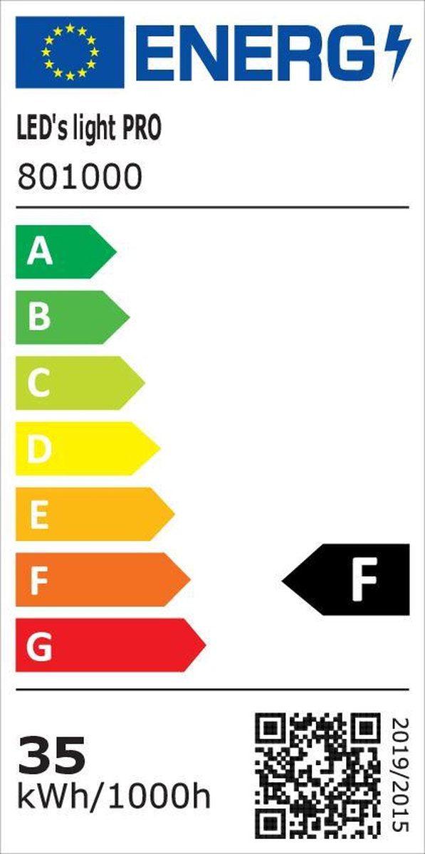 Panneau LED 60x60 cm – 3450 lumens – 35 W – Blanc chaud 3000 K – UGR19 – Driver inclus