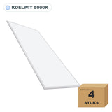 LED paneel 60x120 60W koelwit 5000K, doos van 4 stuks
