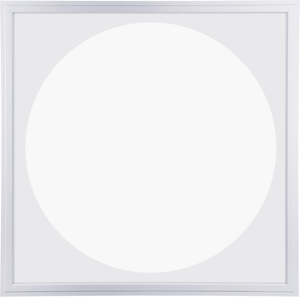 LED paneel 60x60 met rond lichtvlak
