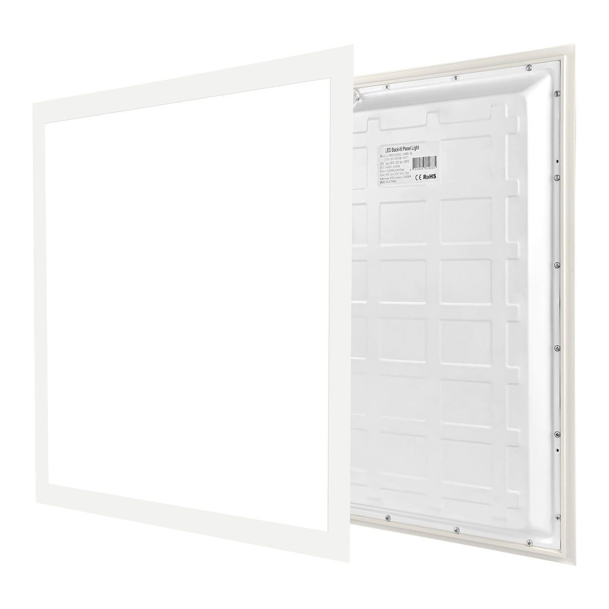LED Paneel 62x62 backlit - Daglichtwit 6000K - 4500lm - 40W - UGR<22 - CRI80 - 230V
