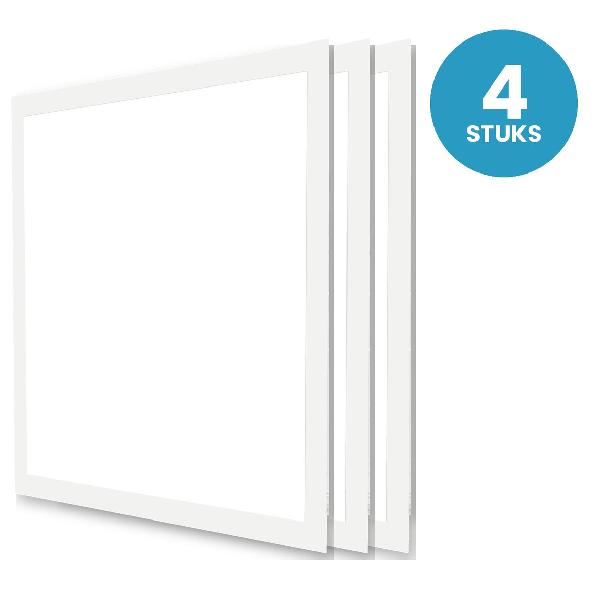 Backlit LED paneel 62x62 - 4 stuks