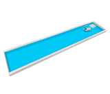 Opbouwframe LED Paneel 300x1500mm, per stuk