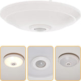 LED Plafondlamp 24cm met Bewegingssensor - 680 lumen - Warmwit 3000K