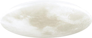 LED Plafondlamp 1900 lumen - 18W - Maan Design 45cm - Dimbaar met Afstandsbediening