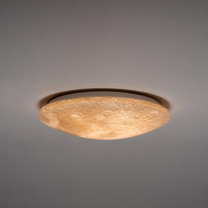 LED Plafondlamp 1900 lumen - 18W - Maan Design 45cm - Dimbaar met Afstandsbediening