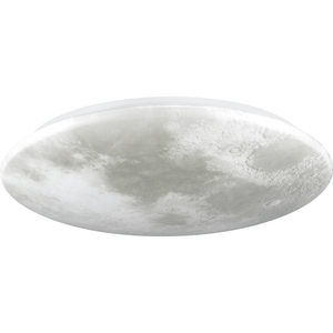 LED Plafondlamp 1900 lumen - 18W - Maan Design 45cm - Dimbaar met Afstandsbediening