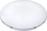 LED Plafondlamp rond 35 cm met ringen - Universeel - Spatwaterdicht - Warm wit licht