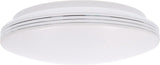 LED Plafondlamp rond 35 cm met ringen - Universeel - Spatwaterdicht - Warm wit licht