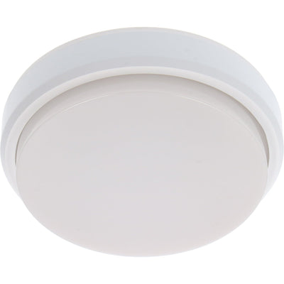 Plafonnier extérieur LED - Rond de 21 cm - Lumière blanche froide - IP54 - 10 W