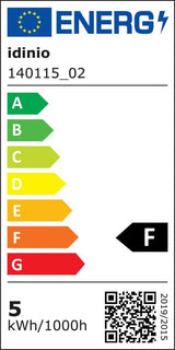 LED Prikspot GU10 - Kantelbaar 360° - IP54 - 150cm Kabel - Zwart