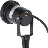 LED Prikspot GU10 - Kantelbaar 360° - IP54 - 150cm Kabel - Zwart