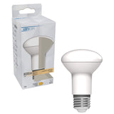 LED reflectorlamp E27 warmwit 2700K - 7W 806 lumen - R63 mat opaal