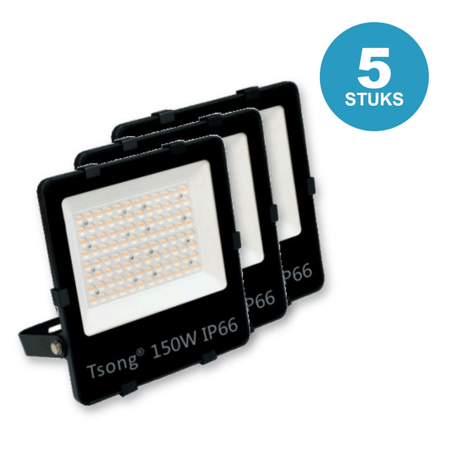 LED schijnwerper 150W IP66 - 5 stuks