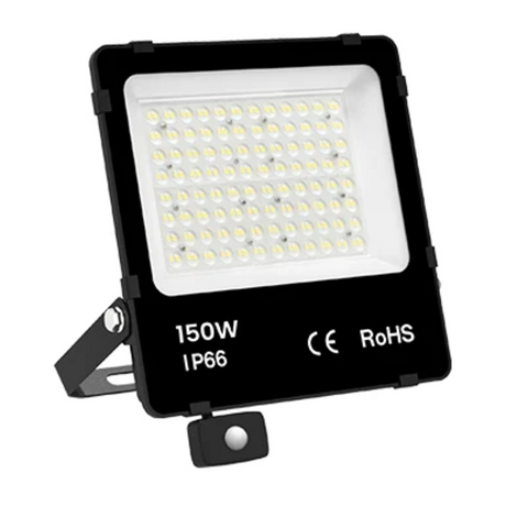 LED schijnwerper 150W met PIR-bewegingssensor - IP66
