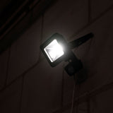 Projecteur LED blanc froid 4000 K avec détecteur de mouvement - 10 W 1100 lumens - IP44