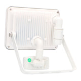 LED schijnwerper met bewegings- en daglichtsensor - 30W 3300 lumen - IP44 - wit
