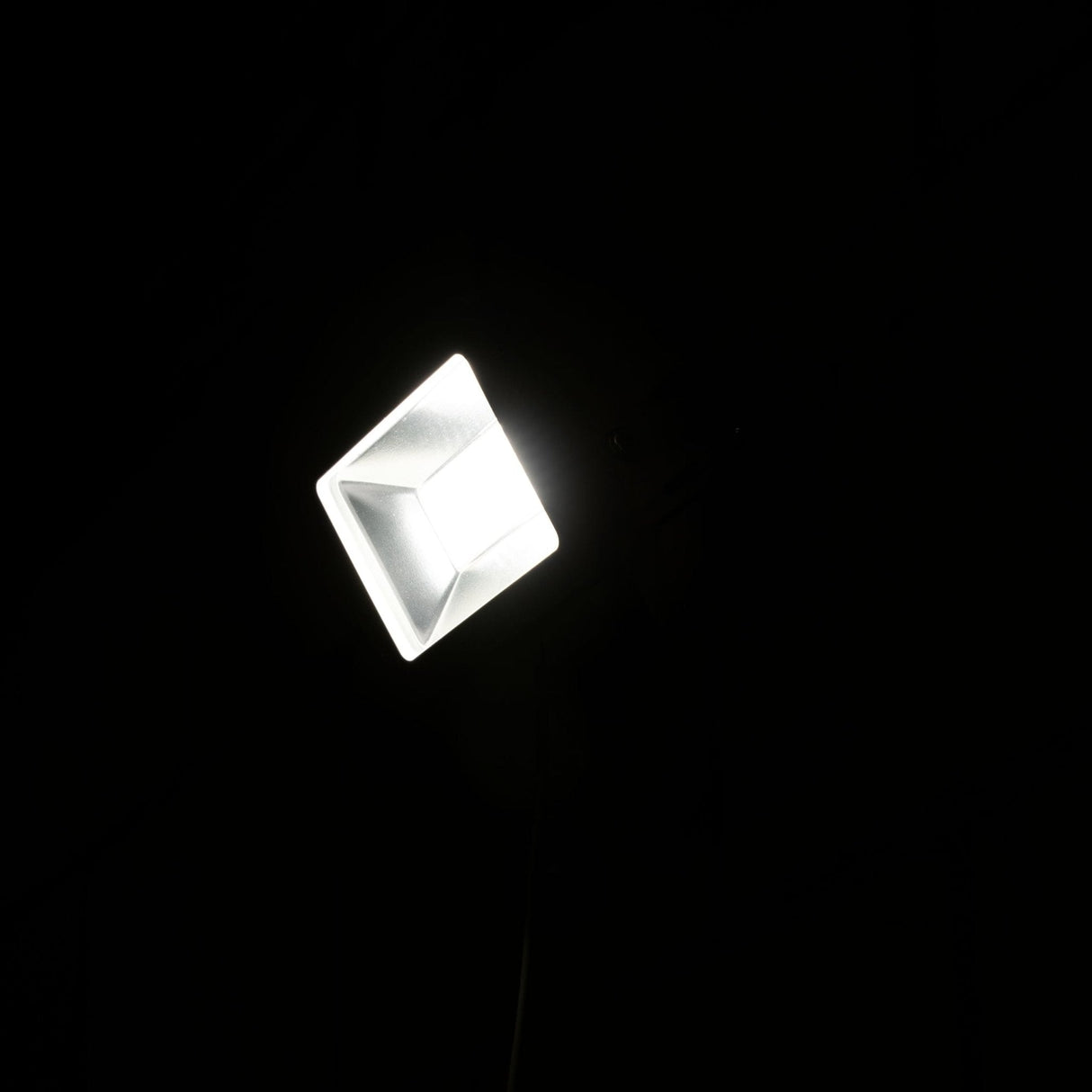 LED schijnwerper met bewegings- en daglichtsensor - 30W 3300 lumen - IP44 - wit