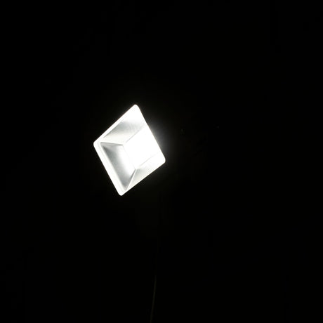 Projecteur LED avec capteurs de mouvement et de luminosité - 30W 3300 lumens - IP44 - Blanc