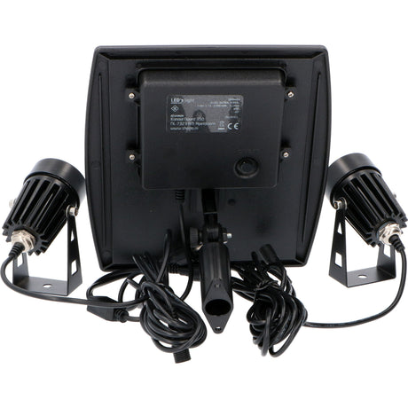 LED Solar Tuinspot 140 Lumen - Warmwit 3000K - IP65 - 2 Stuks - Zonnepaneel