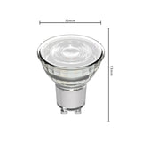 LED spot GU10 warmwit 2700K - 3W 230 lumen - vervangt 35W