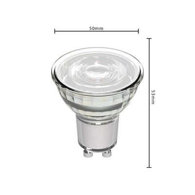 LED spot GU10 warmwit 2700K - 3W 230 lumen - vervangt 35W