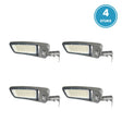 4× LED straatverlichting 200W koelwit 4000K - 4 stuks