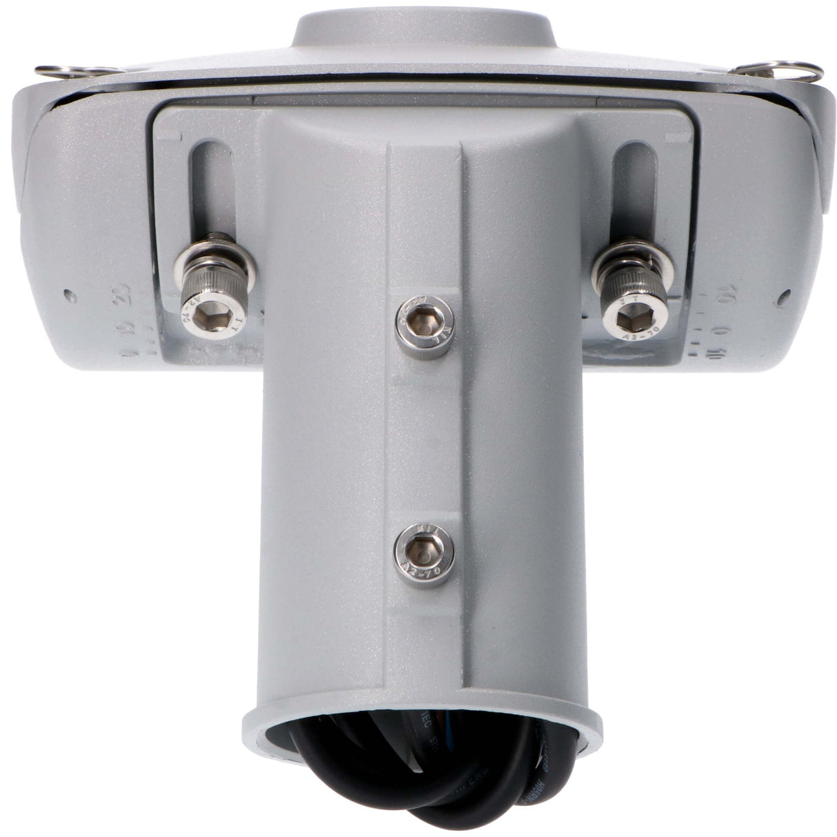 LED Straatverlichting Lantaarnpaal 60W - Waterdicht & Impactbestendig - IP66 - Grijs