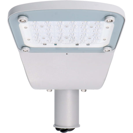 Éclairage public LED avec lampadaire 60W - Étanche et résistant aux chocs - IP66 - Gris
