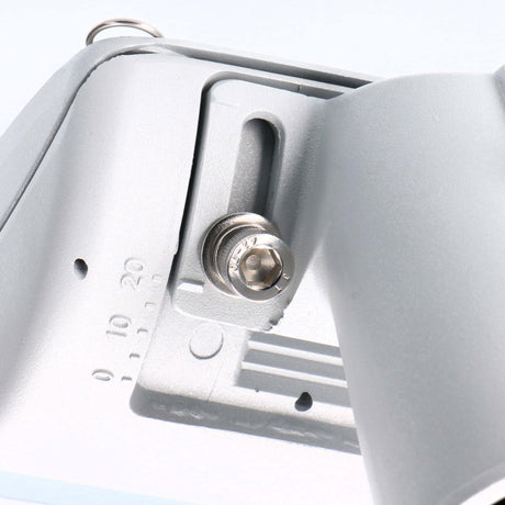 Éclairage public LED avec lampadaire 60W - Étanche et résistant aux chocs - IP66 - Gris