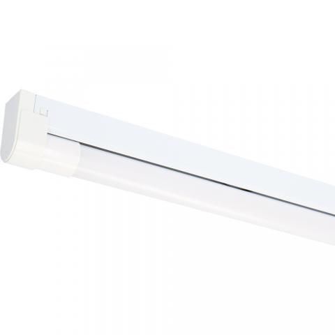 Réglette LED type tube fluorescent, 2520 lumens - 24 W - blanc froid - IP20 - 150 cm - tube LED inclus - 2 pièces