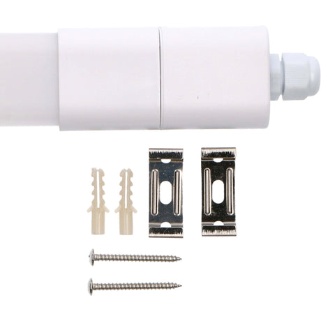 Réglette LED 150cm 2750 lumens - 24W - Blanc froid 4000K - Étanche IP65 - IK06 résistante aux chocs