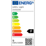 LED TL Armatuur 945 Lumen - 9W - Koelwit 4000K - 60cm - IP20 - T8 Fitting - 4 Stuks