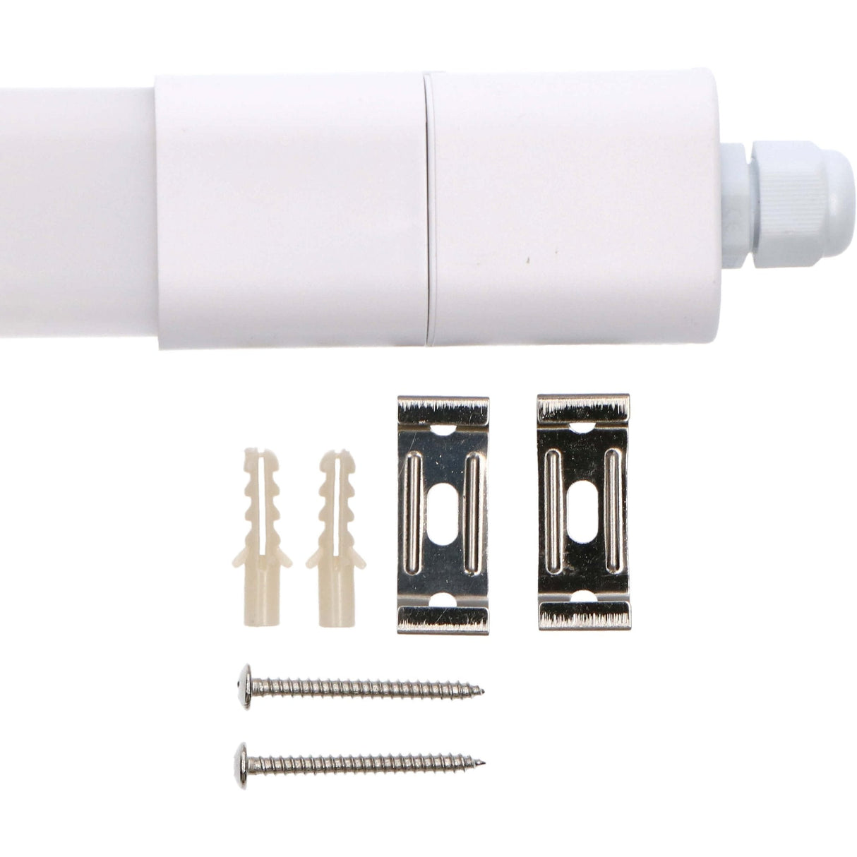 LED Vochtbestendig armatuur 1725 lumen - 15W - Koelwit 4000K - IP65 - 60cm - 4 stuks