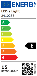 LED TL-armatuur 1725 lumen - 15W - Koelwit 4000K - IP65 Waterdicht - 60cm