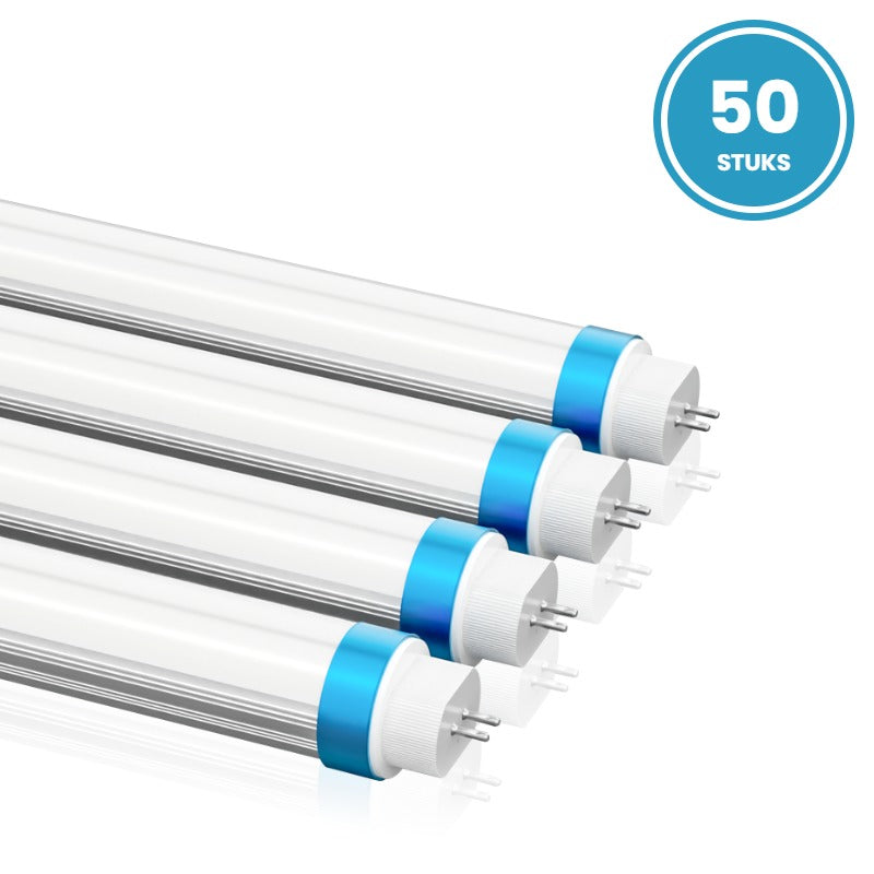 Doos met 50 LED TL buizen T5 145cm 25W koelwit 4000K