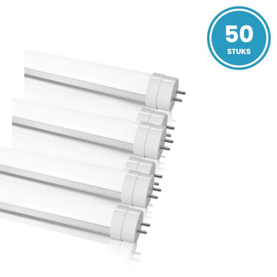 Carton de 50 tubes LED T8 120cm 18W blanc neutre 5000K