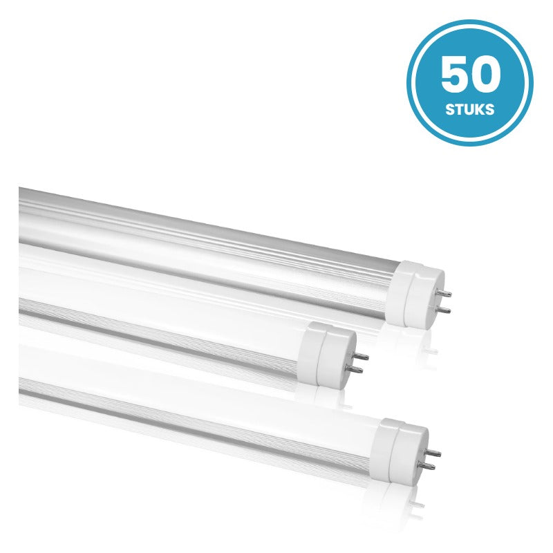 Doos met 50 LED TL buizen T8 120cm 18W koelwit 4000K