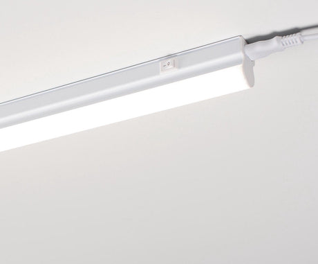 LED T5 balk koelwit 4000K - 30cm 400 lumen - koppelbaar - voor kasten en keukens
