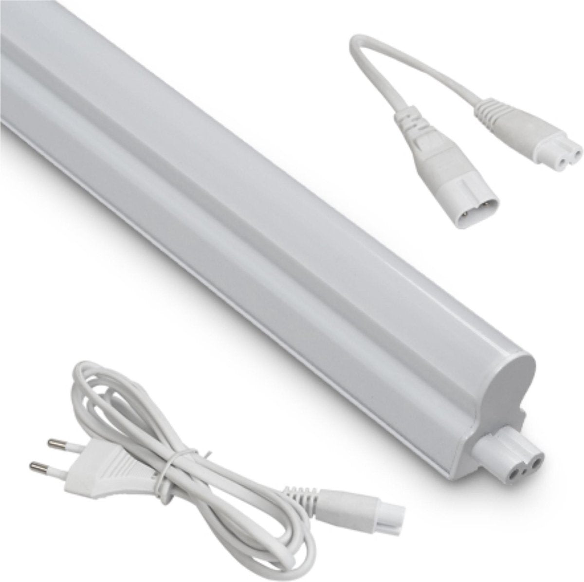 LED T5 balk koelwit 4000K - 90cm 400 lumen - koppelbaar - voor kasten en keukens