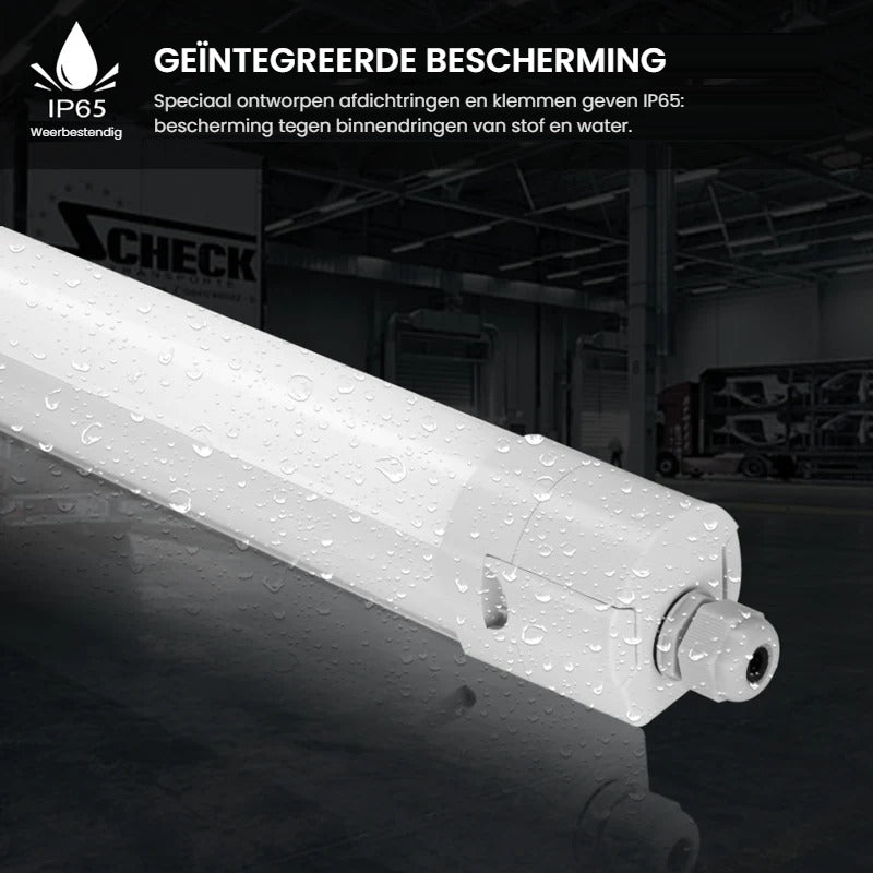 LED Tri-proof Armatuur, geïntegreerde bescherming IP65, weerbestendig