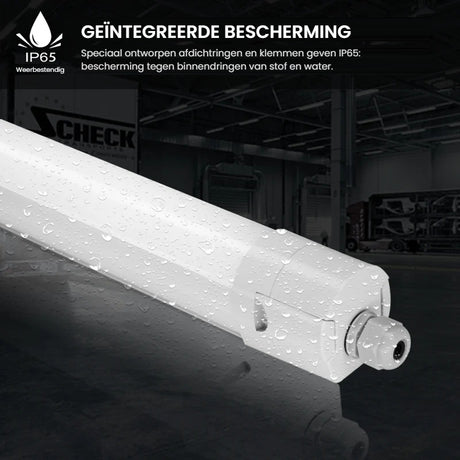 LED Tri-proof Armatuur, geïntegreerde bescherming IP65, weerbestendig