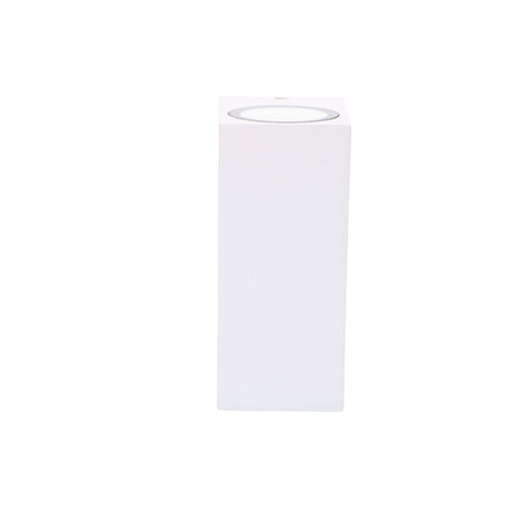 NØRD Up&Down - Lampe extérieure LED's Light avec douille GU10 - Rectangulaire - IP44 - Blanche - Modèle Milan