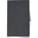 NØRD Up&Down - LED's Light LED Buitenlamp met GU10 fitting - Rechthoek - IP44 - Zwart - Model Milaan